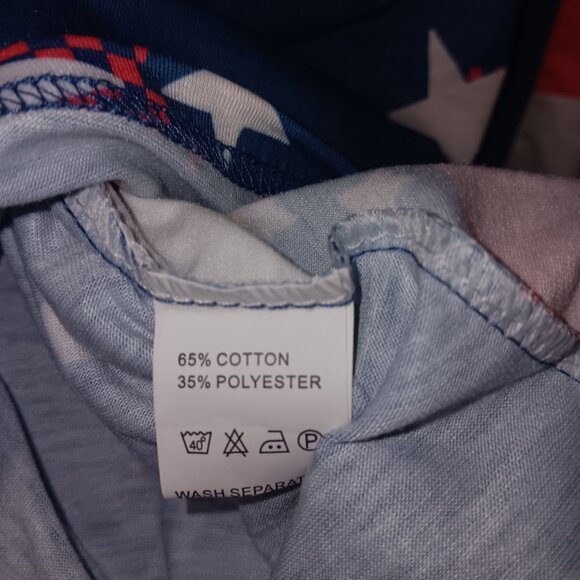 STARS AND STRIPES PATRIOTIC TANKTOP - Picture 9 of 13